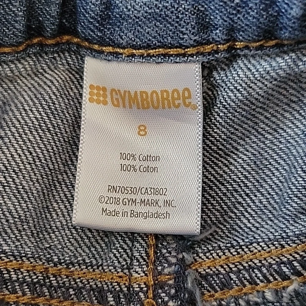 Gymboree Medium Wash Denim Cutoff Shorts Girls Size 8
